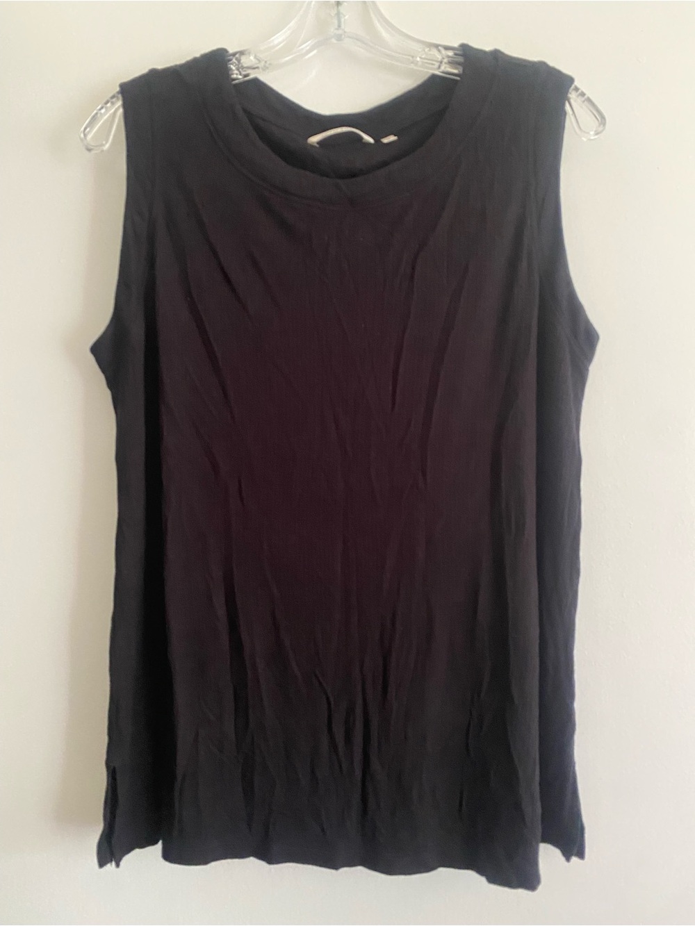 Soma 24/7 Ribbed Knit Scoop Neck Tank- Size M